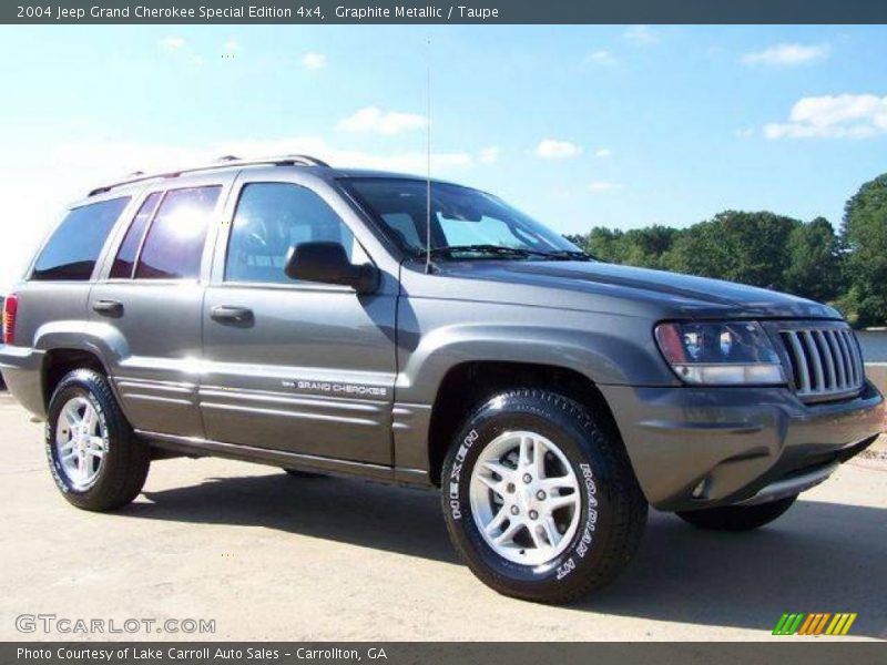 Graphite Metallic / Taupe 2004 Jeep Grand Cherokee Special Edition 4x4