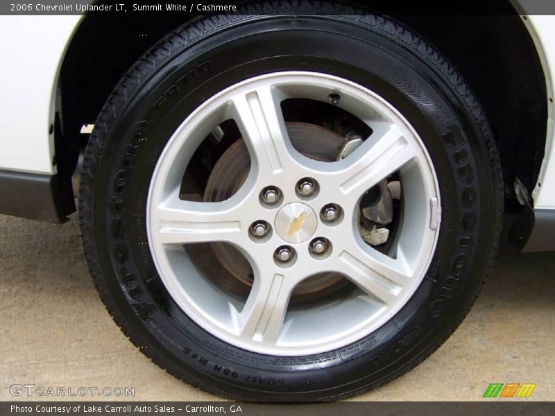 Summit White / Cashmere 2006 Chevrolet Uplander LT