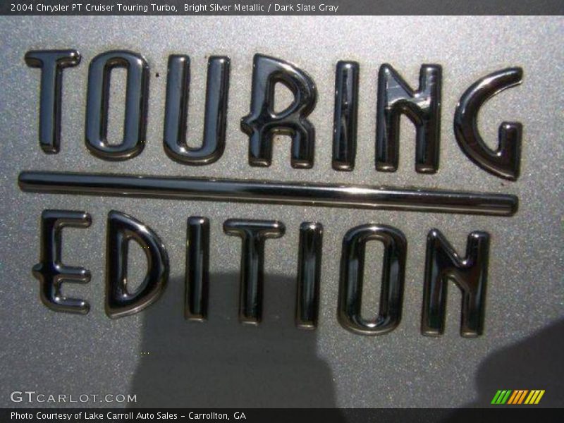 Bright Silver Metallic / Dark Slate Gray 2004 Chrysler PT Cruiser Touring Turbo