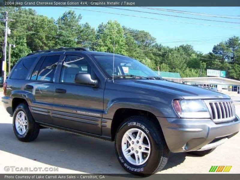 Graphite Metallic / Taupe 2004 Jeep Grand Cherokee Special Edition 4x4