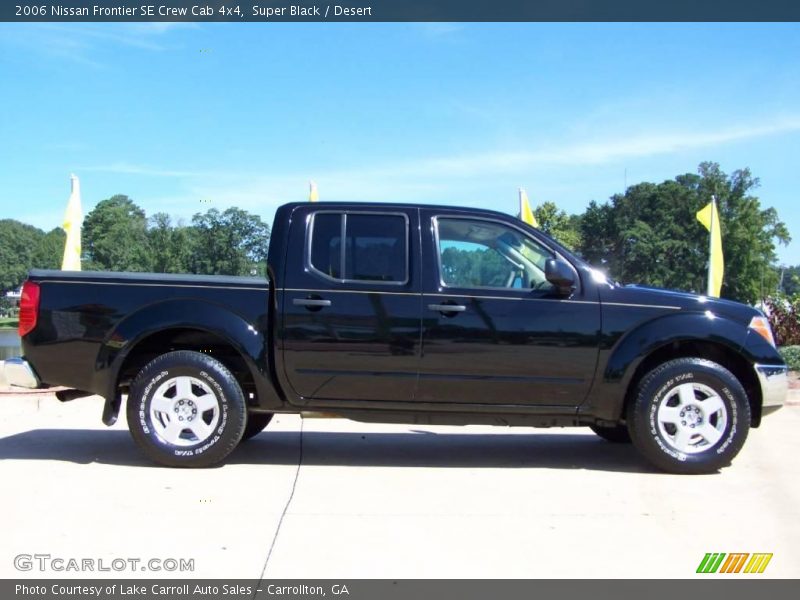 Super Black / Desert 2006 Nissan Frontier SE Crew Cab 4x4