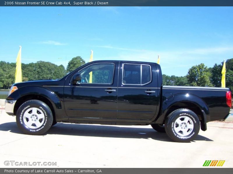 Super Black / Desert 2006 Nissan Frontier SE Crew Cab 4x4