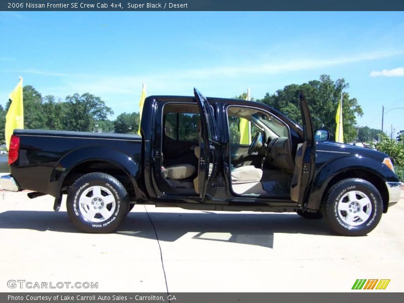 Super Black / Desert 2006 Nissan Frontier SE Crew Cab 4x4