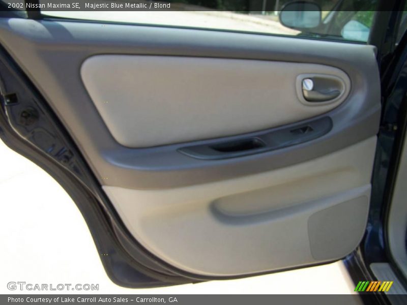 Majestic Blue Metallic / Blond 2002 Nissan Maxima SE