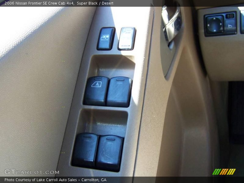 Super Black / Desert 2006 Nissan Frontier SE Crew Cab 4x4