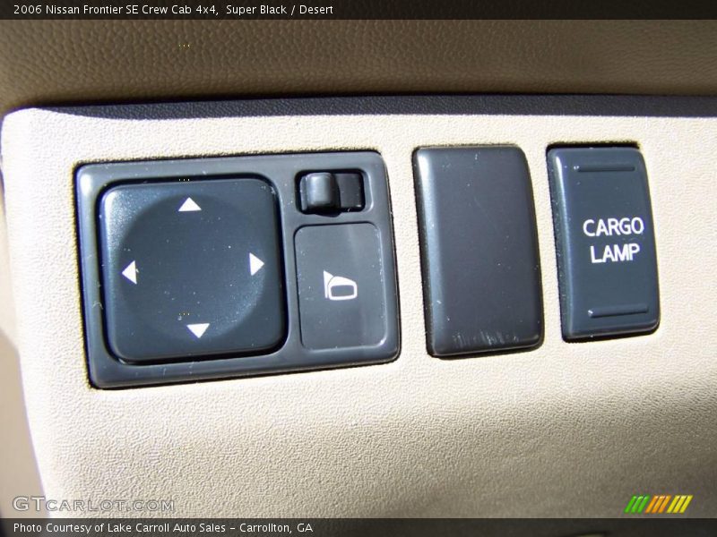 Super Black / Desert 2006 Nissan Frontier SE Crew Cab 4x4