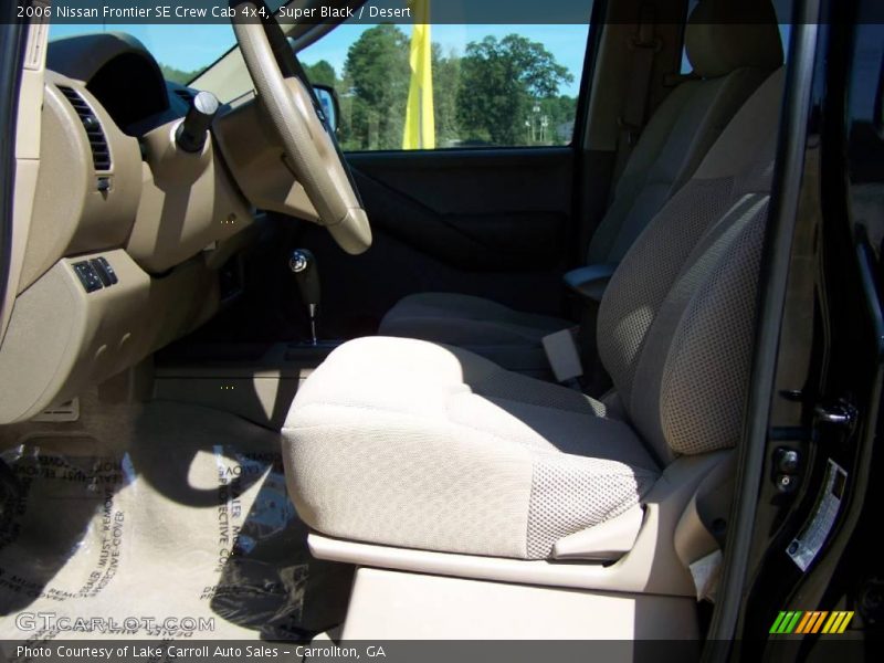 Super Black / Desert 2006 Nissan Frontier SE Crew Cab 4x4