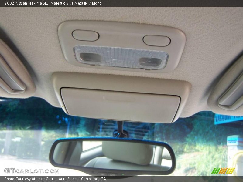Majestic Blue Metallic / Blond 2002 Nissan Maxima SE