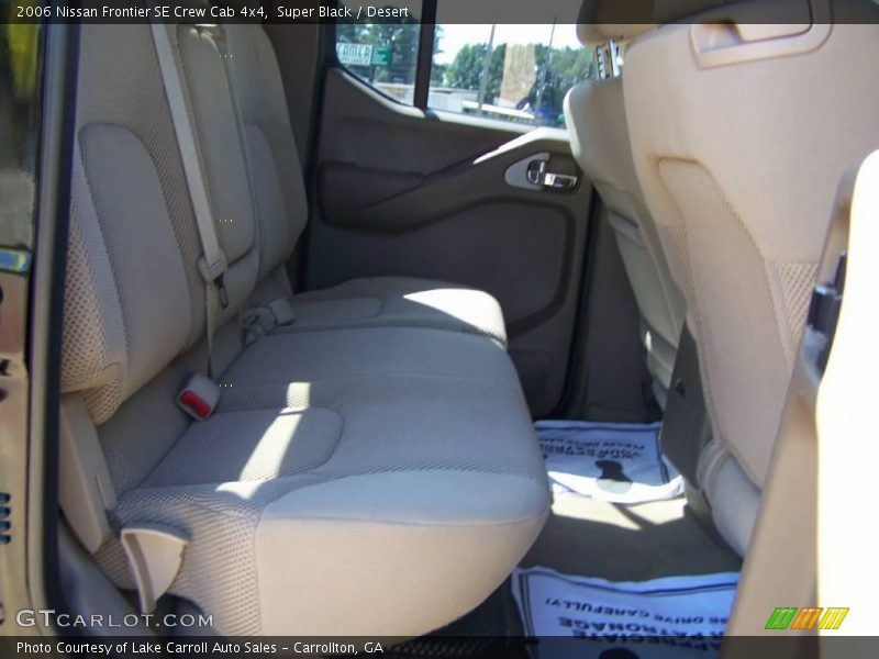 Super Black / Desert 2006 Nissan Frontier SE Crew Cab 4x4