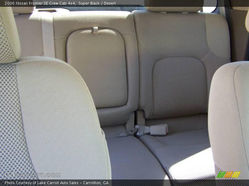 Super Black / Desert 2006 Nissan Frontier SE Crew Cab 4x4