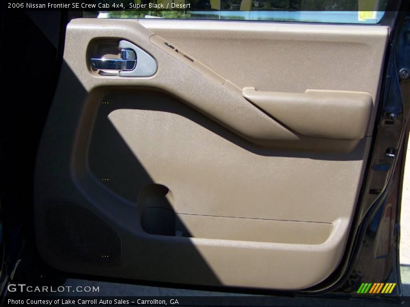 Super Black / Desert 2006 Nissan Frontier SE Crew Cab 4x4