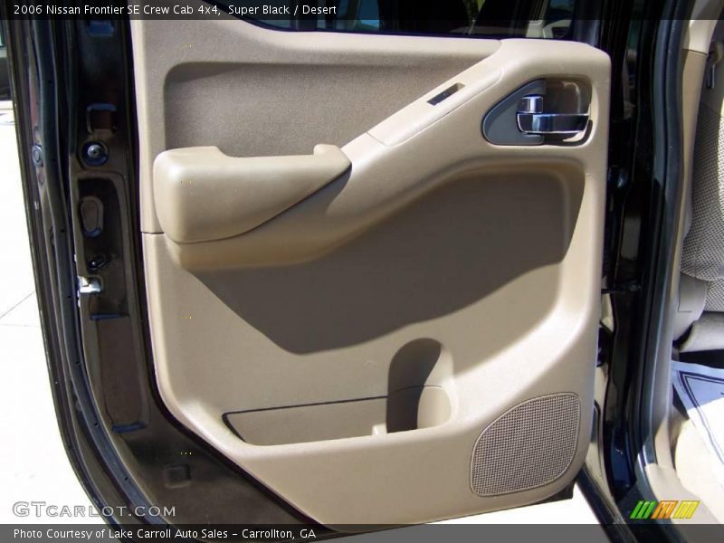 Super Black / Desert 2006 Nissan Frontier SE Crew Cab 4x4