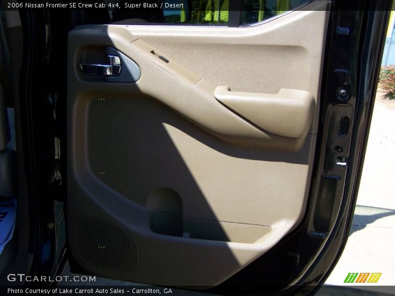 Super Black / Desert 2006 Nissan Frontier SE Crew Cab 4x4
