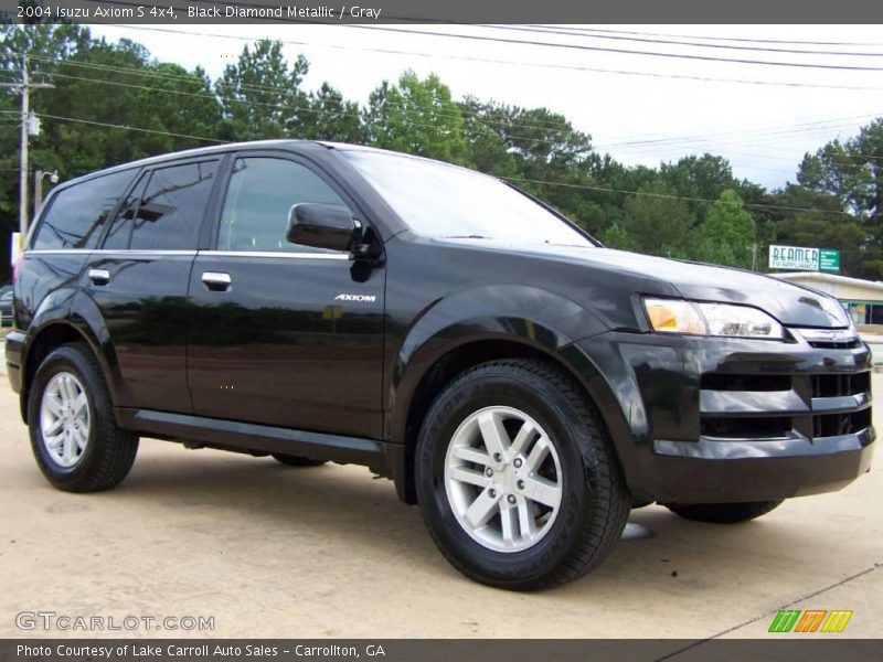 Black Diamond Metallic / Gray 2004 Isuzu Axiom S 4x4