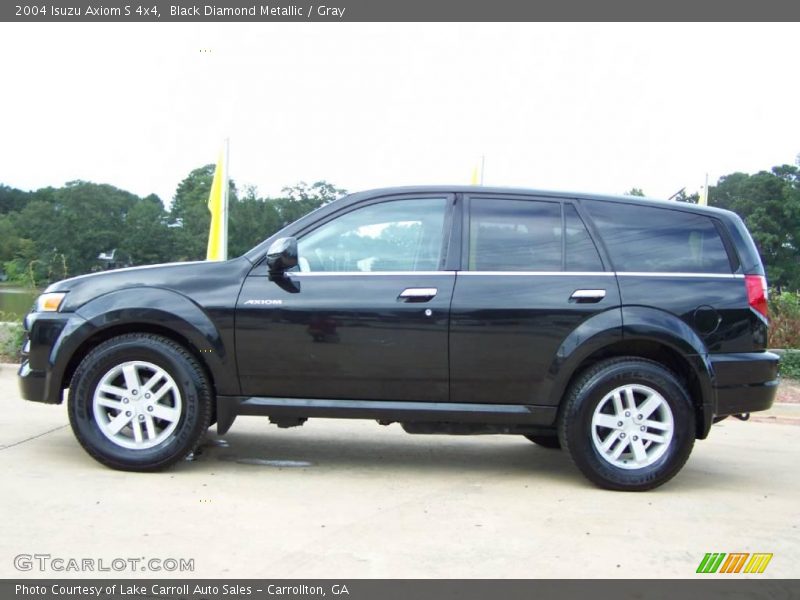 Black Diamond Metallic / Gray 2004 Isuzu Axiom S 4x4