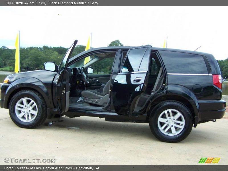 Black Diamond Metallic / Gray 2004 Isuzu Axiom S 4x4