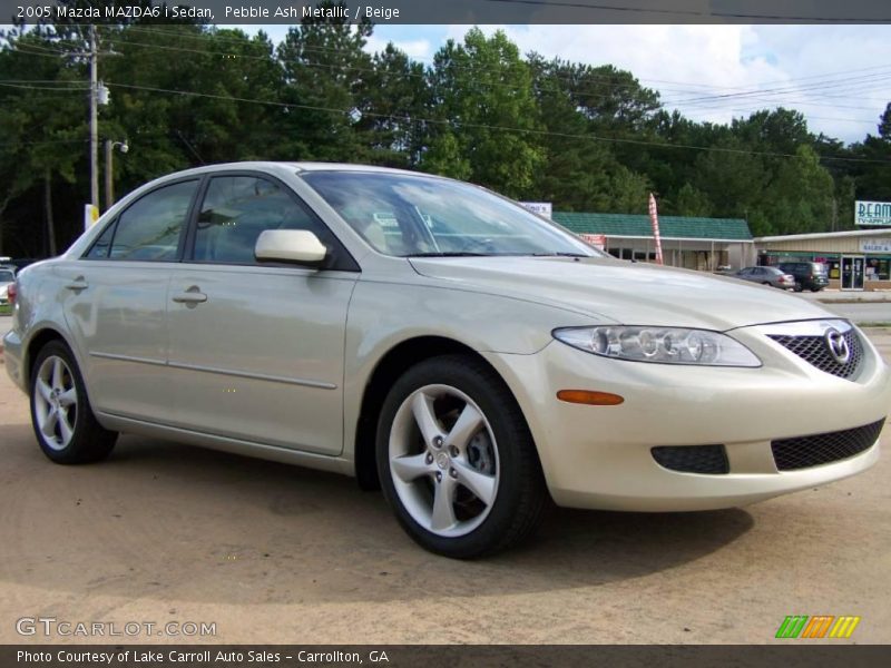 Pebble Ash Metallic / Beige 2005 Mazda MAZDA6 i Sedan