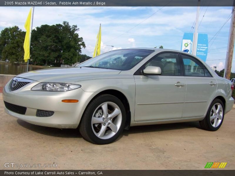 Pebble Ash Metallic / Beige 2005 Mazda MAZDA6 i Sedan