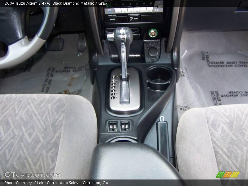 Black Diamond Metallic / Gray 2004 Isuzu Axiom S 4x4