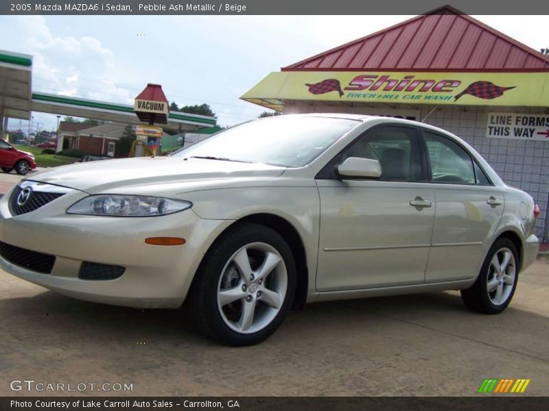 Pebble Ash Metallic / Beige 2005 Mazda MAZDA6 i Sedan