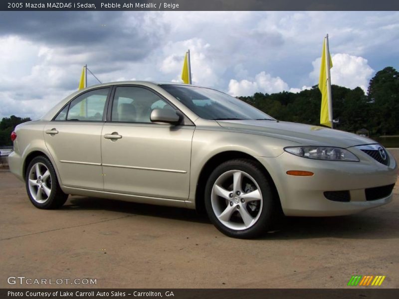 Pebble Ash Metallic / Beige 2005 Mazda MAZDA6 i Sedan