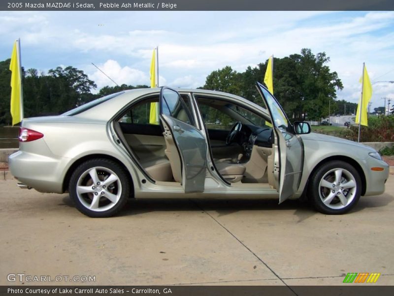 Pebble Ash Metallic / Beige 2005 Mazda MAZDA6 i Sedan