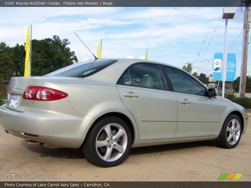 Pebble Ash Metallic / Beige 2005 Mazda MAZDA6 i Sedan