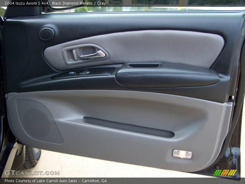 Black Diamond Metallic / Gray 2004 Isuzu Axiom S 4x4