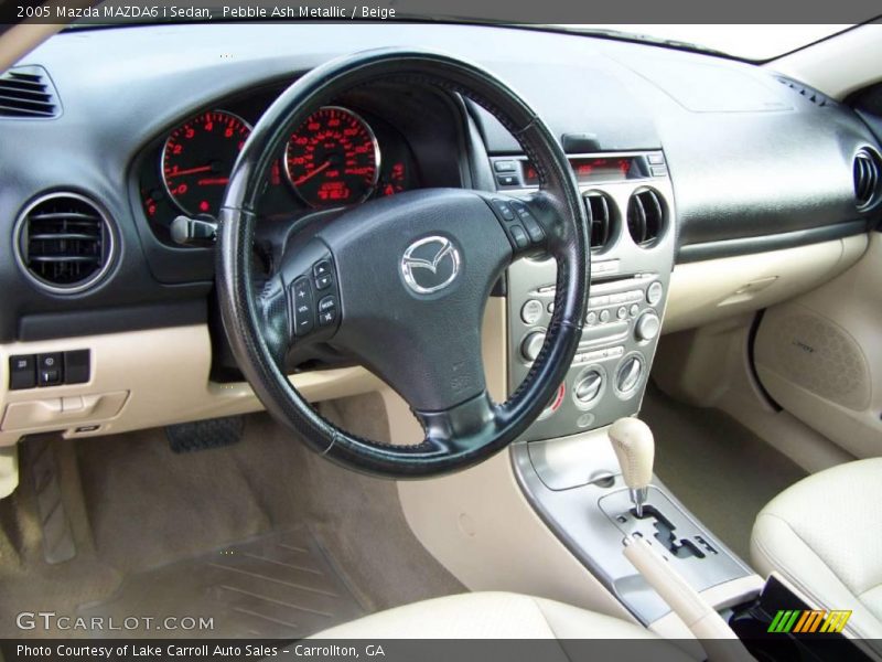 Pebble Ash Metallic / Beige 2005 Mazda MAZDA6 i Sedan