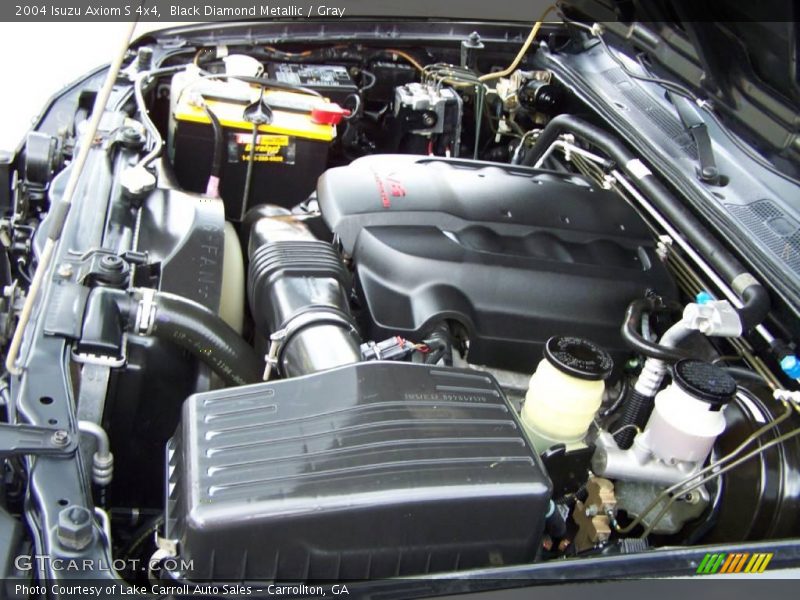 Black Diamond Metallic / Gray 2004 Isuzu Axiom S 4x4