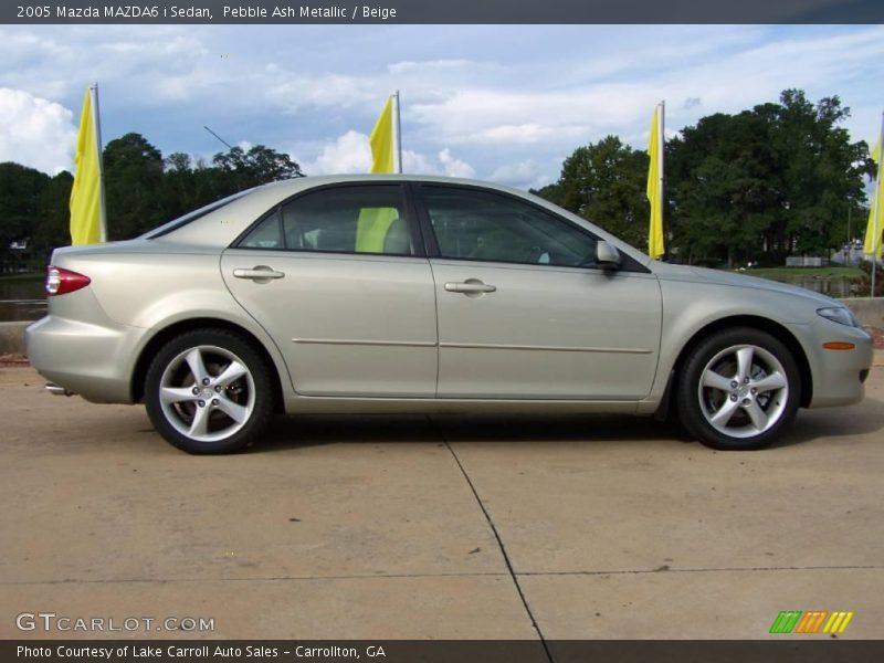 Pebble Ash Metallic / Beige 2005 Mazda MAZDA6 i Sedan