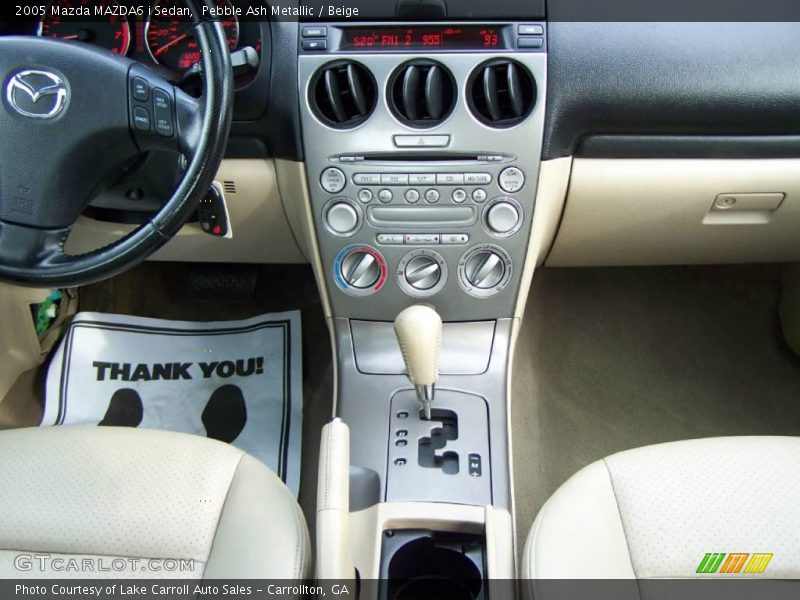 Pebble Ash Metallic / Beige 2005 Mazda MAZDA6 i Sedan