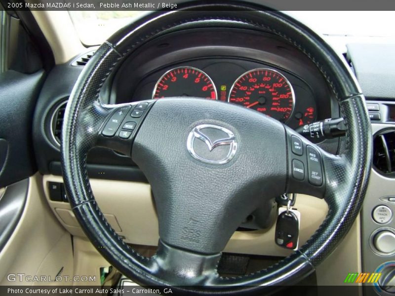 Pebble Ash Metallic / Beige 2005 Mazda MAZDA6 i Sedan