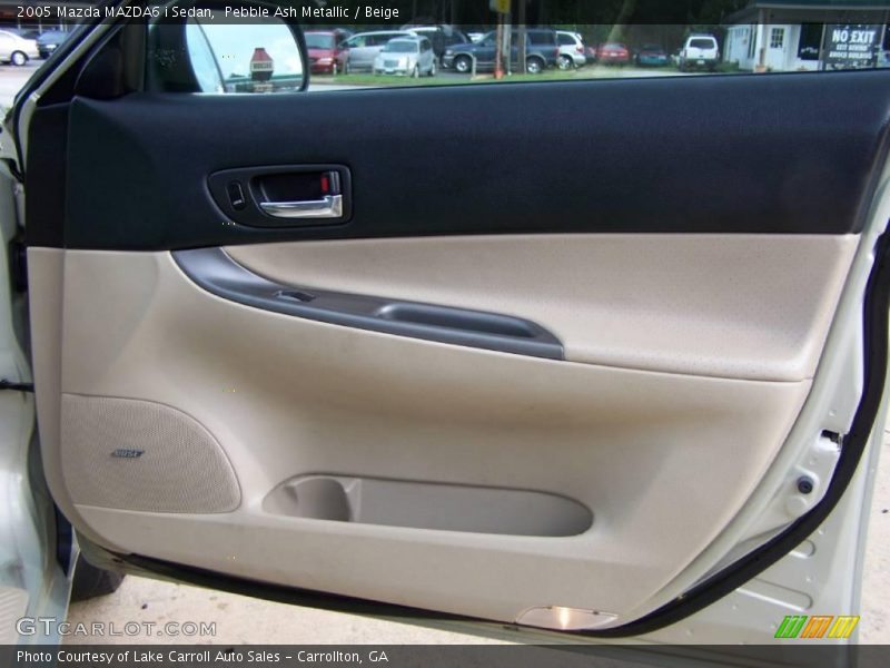 Pebble Ash Metallic / Beige 2005 Mazda MAZDA6 i Sedan