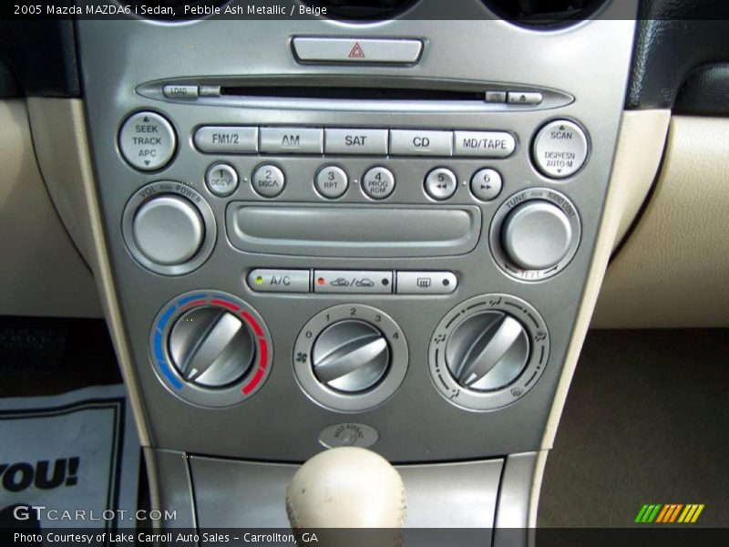 Pebble Ash Metallic / Beige 2005 Mazda MAZDA6 i Sedan