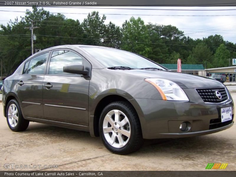 Polished Granite / Saddle 2007 Nissan Sentra 2.0 SL