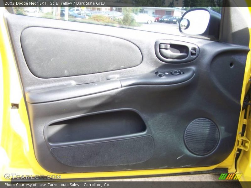 Solar Yellow / Dark Slate Gray 2003 Dodge Neon SXT