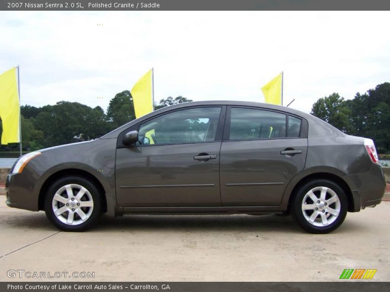 Polished Granite / Saddle 2007 Nissan Sentra 2.0 SL