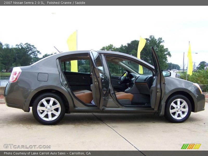 Polished Granite / Saddle 2007 Nissan Sentra 2.0 SL