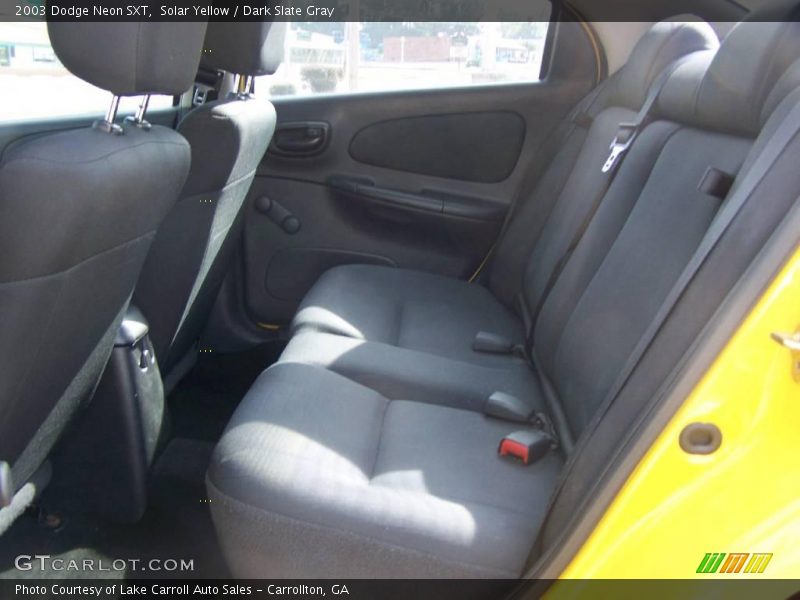 Solar Yellow / Dark Slate Gray 2003 Dodge Neon SXT