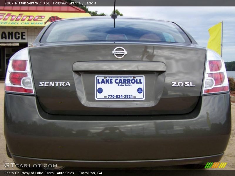 Polished Granite / Saddle 2007 Nissan Sentra 2.0 SL
