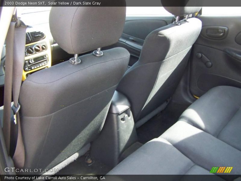 Solar Yellow / Dark Slate Gray 2003 Dodge Neon SXT