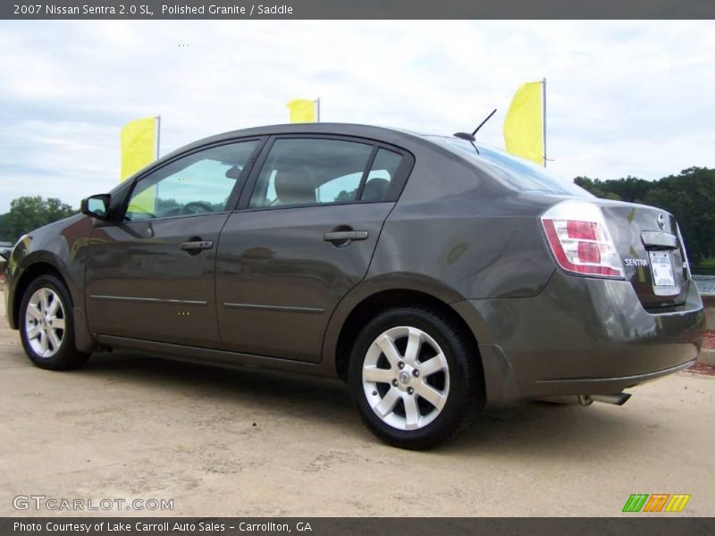 Polished Granite / Saddle 2007 Nissan Sentra 2.0 SL