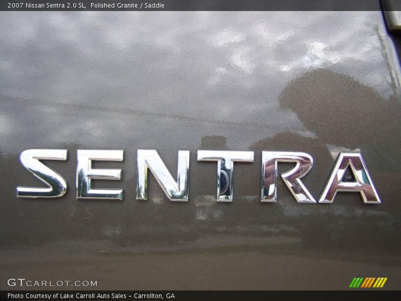 Polished Granite / Saddle 2007 Nissan Sentra 2.0 SL