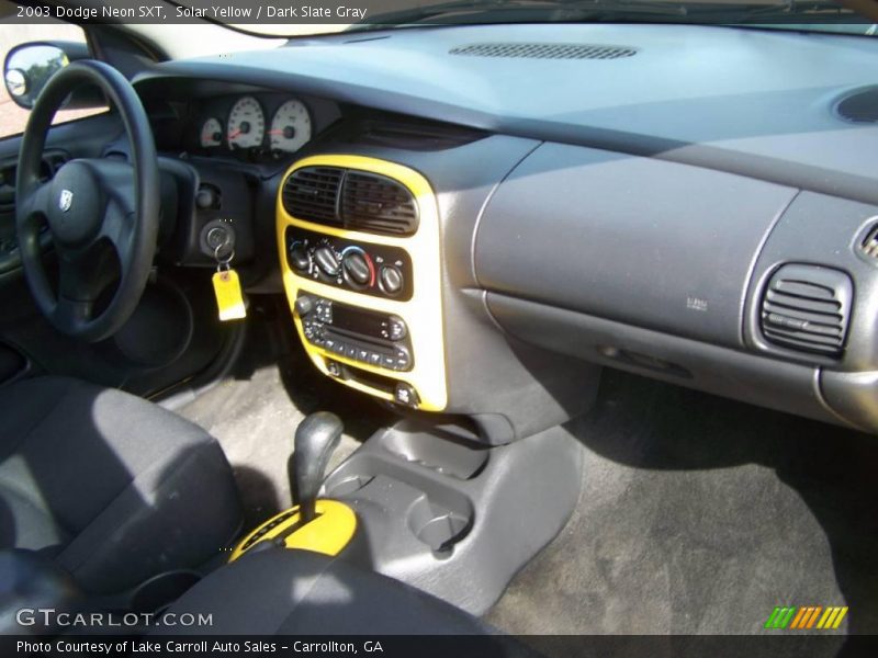 Solar Yellow / Dark Slate Gray 2003 Dodge Neon SXT