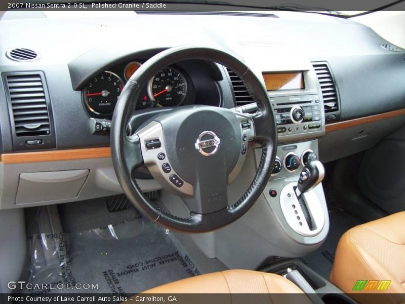 Polished Granite / Saddle 2007 Nissan Sentra 2.0 SL