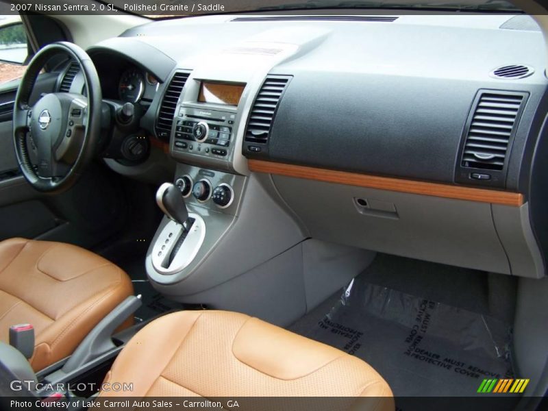 Polished Granite / Saddle 2007 Nissan Sentra 2.0 SL