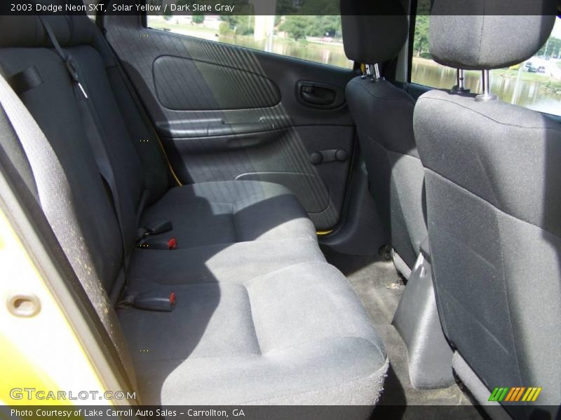 Solar Yellow / Dark Slate Gray 2003 Dodge Neon SXT