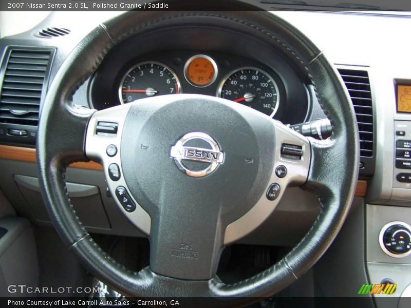 Polished Granite / Saddle 2007 Nissan Sentra 2.0 SL