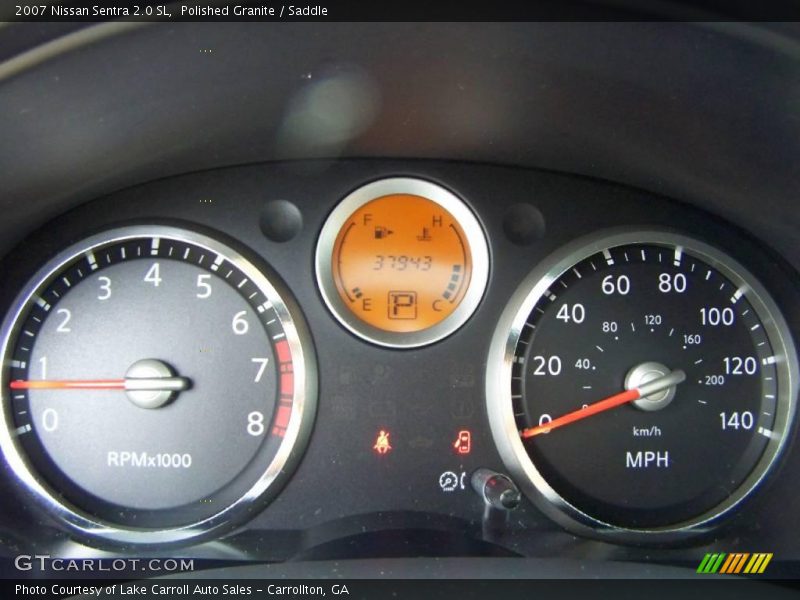 Polished Granite / Saddle 2007 Nissan Sentra 2.0 SL